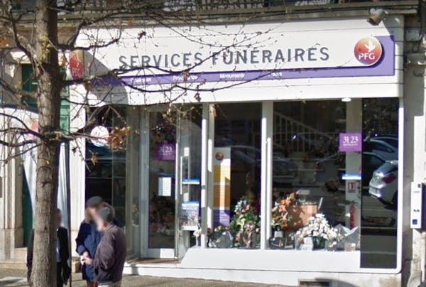 Photographie de la Pompes Funèbres Générales de Firminy