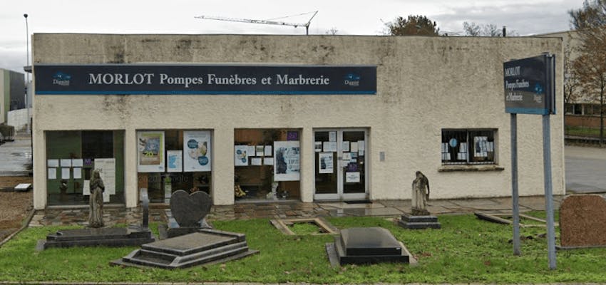 photo de l'agence Pompes Funèbres et Marbrerie Morlot