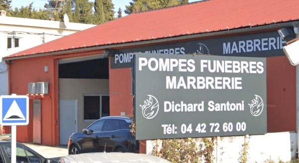Photographie de la Pompes Funèbres Marbrerie Dichard Santoni