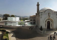 Devanture de Crématorium de Marseille