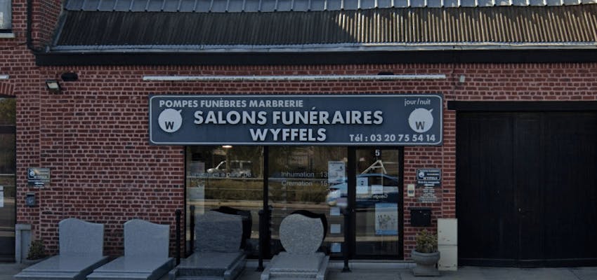 photo de l'agence Pompes Funèbres Marbrerie Wyffels