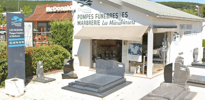 Photographie Pompes Funèbres et Marbrerie Les Muriers de Saint-Amand-Montrond