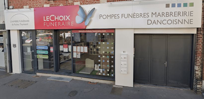 Photographie PPompes Funèbres Marbrerie DANCOISNE de Faches-Thumesnil