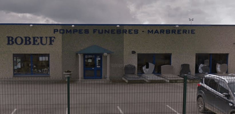 Photographie de la Pompes Funèbres Marbrerie Bobeuf de Péronne