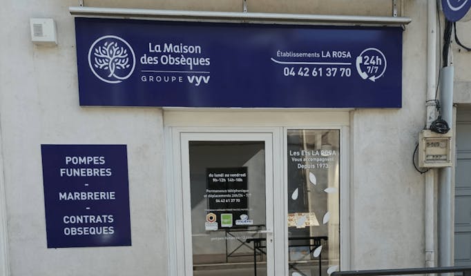 Photographie de la Pompes Funèbres La Maison des Obsèques Ets La Rosa de Trets