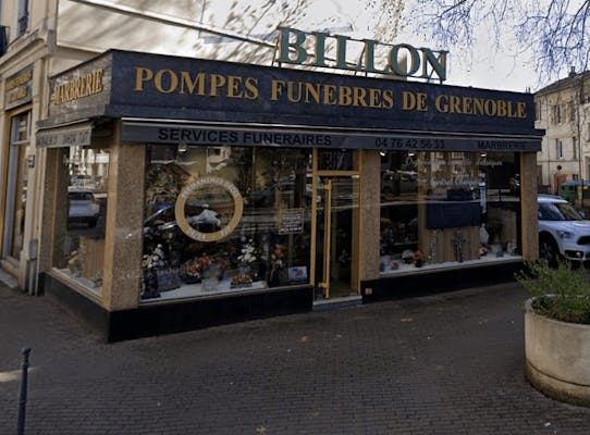 Photographie de la Pompes Funèbres et Marbrerie Billon de Grenoble