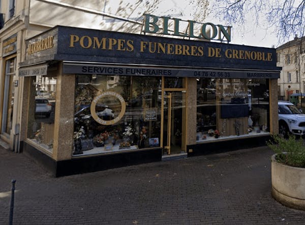 Photographie de la Pompes Funèbres et Marbrerie Billon de Grenoble