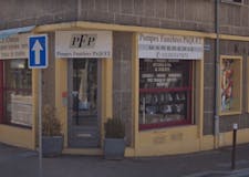 Devanture de Pompes Funèbres PAQUET