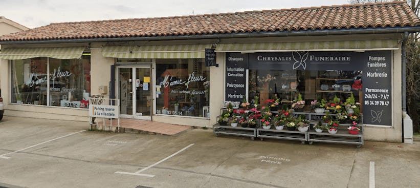 Photographie Pompes Funèbres CHRYSALIS Funéraire de Villeneuve-Tolosane