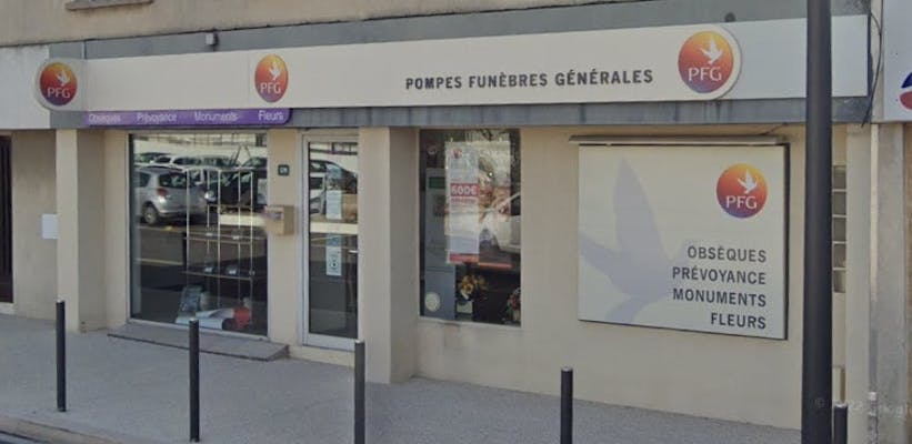 Photographie de la Pompes Funèbres Générales de Nîmes