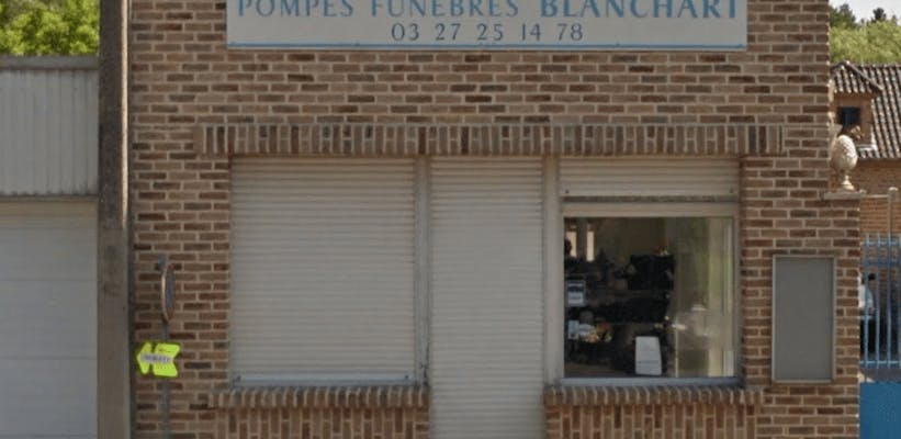 Photographie Pompes Funèbres BLANCHART de Hergnies