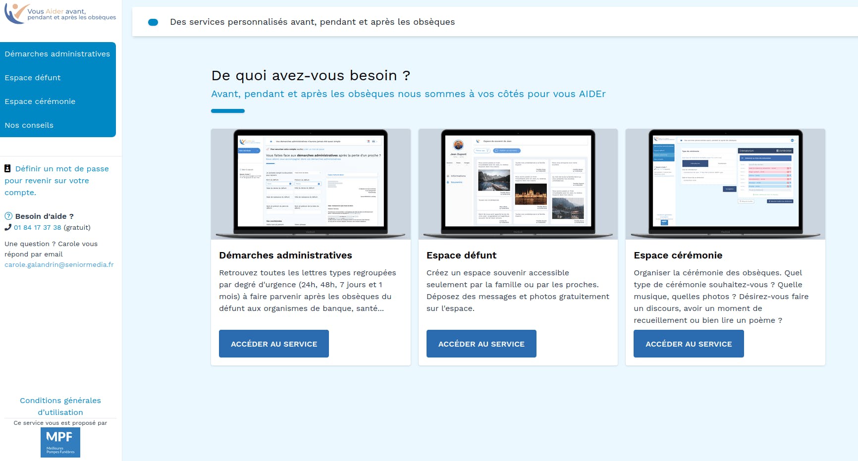 Une plateforme en ligne pour aider à personnaliser au maximum la cérémonie funéraire et rendre hommage au défunt