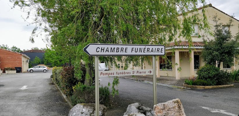 Photographie de la Pompes funèbres Saint-Pierre de Soual