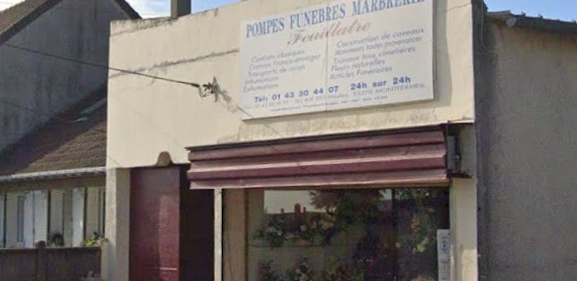Photographie de Pompes Funèbres Marbrerie Feuillatre de Montfermeil