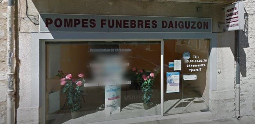 Photographie de la Pompes Funèbres Daiguzon et Fils de Septfonds