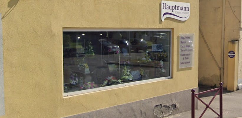 Photographie Pompes Funèbres Hauptmann de Thann