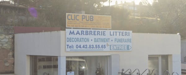 Photographie de la Marbrerie Daubinet-Litteri