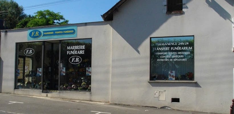 Photographie de la Pompes Funèbres Marbrier FB de la ville d'Avon
