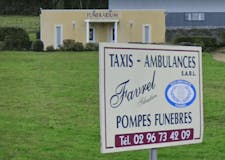 Devanture de Pompes Funèbres Favrel