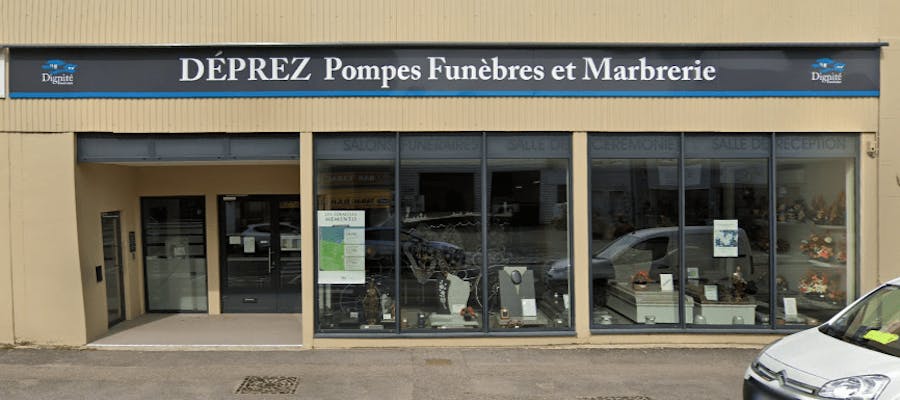 photo de l'agence Pompes Funèbres Marbrerie Déprez