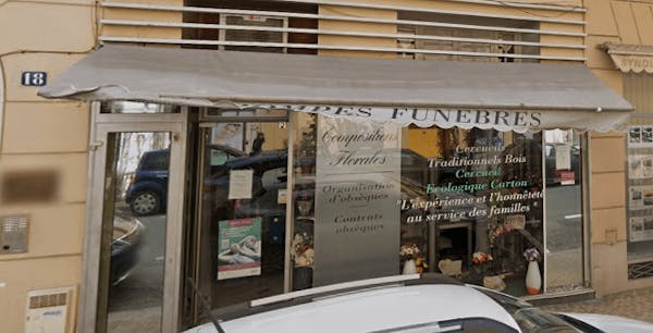 Photographie de la Pompes Funèbres de Koning de Menton 