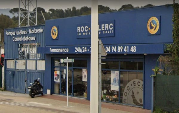 Photographie de la Pompes Funèbres Roc-Eclerc de Toulon
