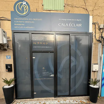 Photographie de la Pompes Funèbres Cala Eclair de Marseille