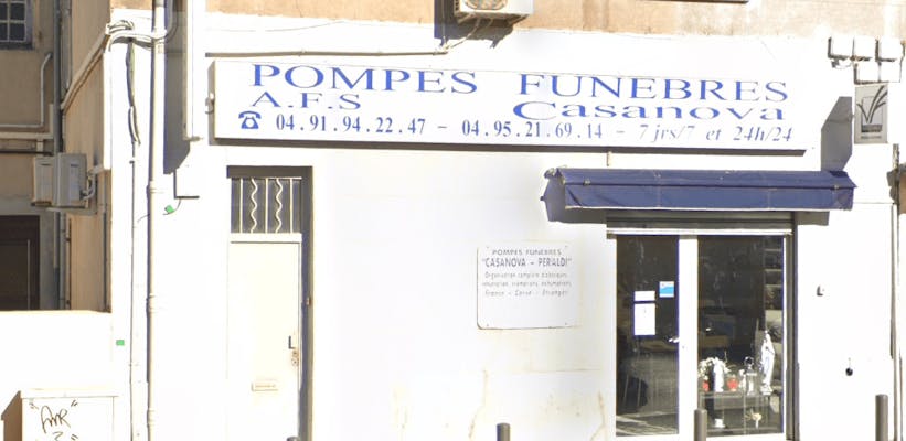 Photographie de la Pompes Funèbres Casanova