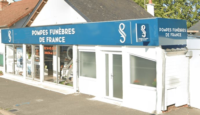 Photographie de la Pompes Funèbres de France Blois