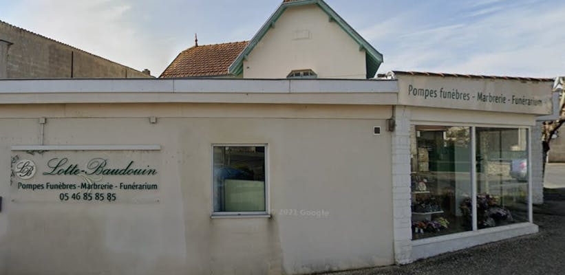 Photographie de Pompes Funèbres Lotte-Baudouin de Marennes
