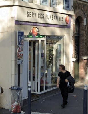 Photographie de la Pompes Funèbres Générales de Montreuil