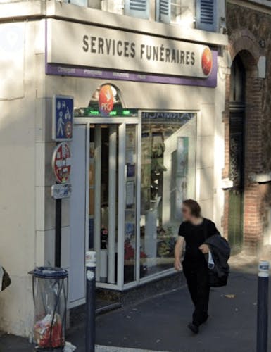 Photographie de la Pompes Funèbres Générales de Montreuil