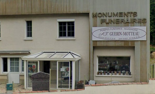 Photographie Pompes Funèbres Guerin-Motteau de Saint-Benoît