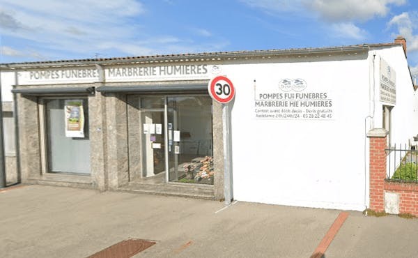 Photographie Pompes Funèbres et Marbrerie Humières de Bourbourg