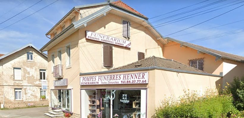 Photographie de la Pompes Funèbres Henner de Grandvillars