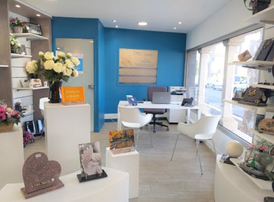 Photographie de la Pompes funèbres Pech Bleu de la ville de Bédarieux