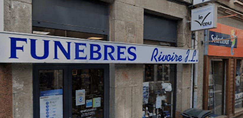 Photographie Pompes Funèbres Rivoire JL de Saint-Étienne