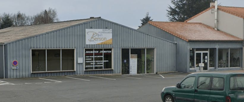 Photographie de la Pompes Funèbres Berson de Secondigny
