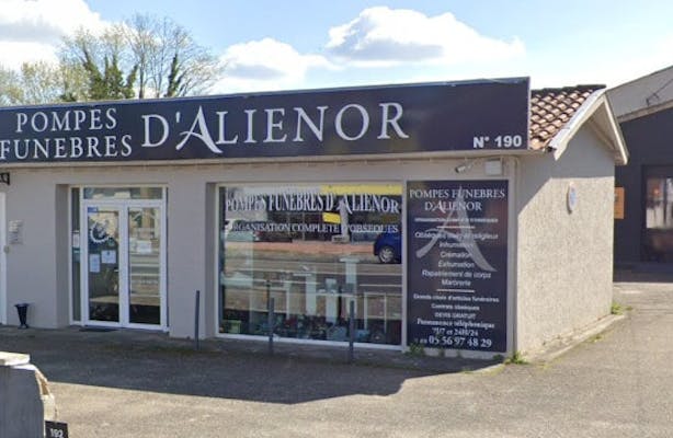 Photographie de la Pompes Funèbres D'Aliénor d'Eysines