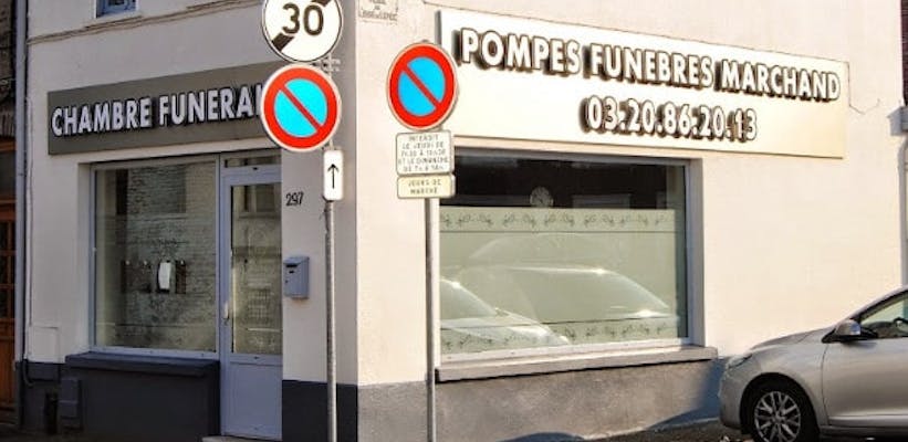 Photographie de la Pompes Funèbres MARCHAND de Ronchin