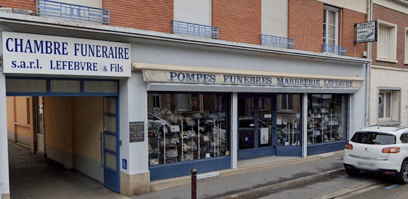 Photographie Pompes Funèbres et Marbrerie Lefebvre & Fils de Compiègne