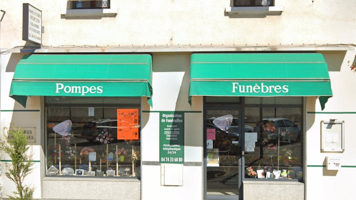 Photographie de la Pompes Funèbres Mercier