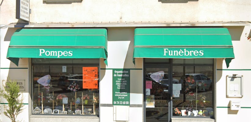Photographie de la Pompes Funèbres Mercier