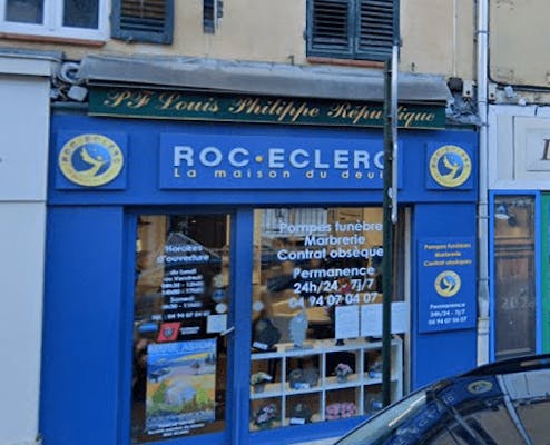Photographie de la Pompes Funèbres Roc-Eclerc de Six-Fours-les-Plages