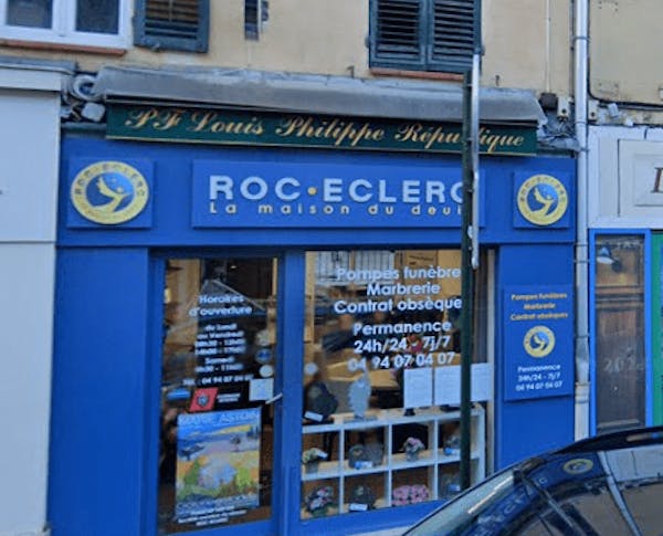 Photographie de la Pompes Funèbres Roc-Eclerc de Six-Fours-les-Plages