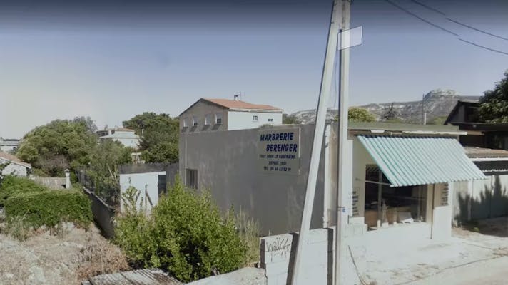 Photographie de la Marbrerie Bérenger d'Aubagne
