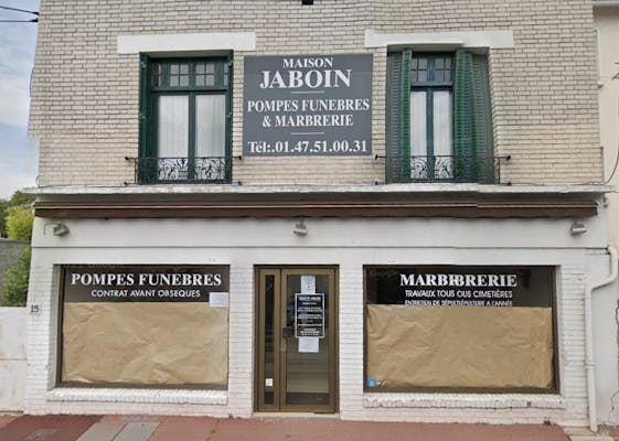 Photographie de la Pompes funèbres Jaboin de la ville de Rueil-Malmaison