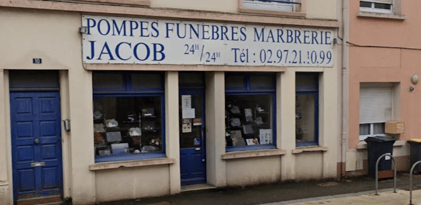 Photographie Pompes Funèbres et Marbrerie Jacob de Lorient