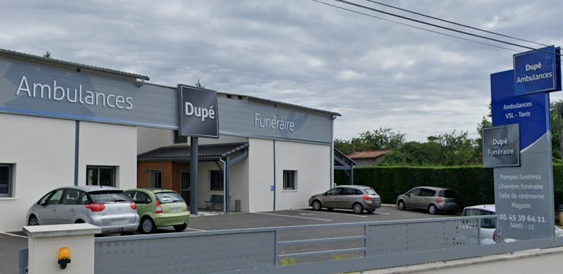 Photographie Pompes Funèbres Dupé Frères de Chasseneuil-sur-Bonnieure