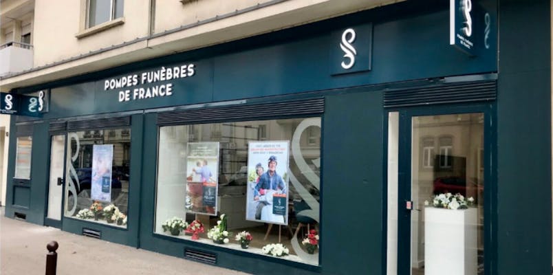 Photographie de pompe funèbre de France de Metz